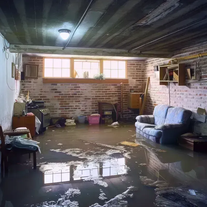 Flooded Basement Cleanup in Oliver County, ND